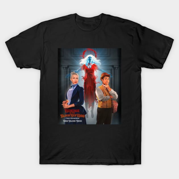 Revenge of the Blood Red Maid T-Shirt by Plasmafire Graphics